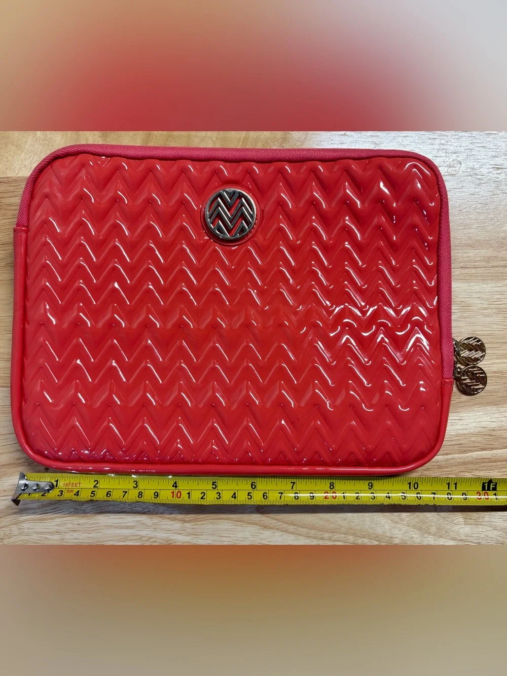 Macbeth Collection Margaret Josephs Fuchsia Pink iPad Tablet Sleeve Case Zip